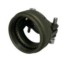 AMPHENOL PCD M85049/128-4 Circular Connector Clamp, EMI/RFI Termination Band, 4, 44.45 mm, Aluminum Alloy, M85049 Series