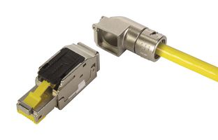 HARTING 09451511571 Modular Connector, IDC, RJ45 Plug, 1 x 1 (Port), 8P8C, Cat6a, IP20, Cable Mount