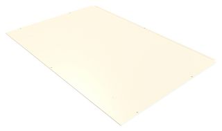 HAMMOND H1TS30WH Top Panel, Data Center Server Cabinet, Mild Steel, White, 29.5" W x 19.82" H