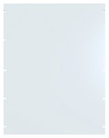 HAMMOND PBPA19024WH Blank Panel, Rack, White, Aluminum, 14U, 19" W x 24.47" H, PBPA Series