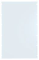 HAMMOND PBPA19029WH Panel En Blanco, Bastidor, Blanco, Aluminio, 17U, 19" Ancho x 29.72" Alto, Serie PBPA