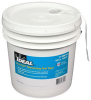 IDEAL 31-400B-45 Tape Measure, Manual, 4500 ft, 0.25" Blade Width, White Bucket, Pro-Pull Series