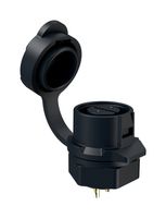 AMPHENOL COMMUNICATIONS SOLUTIONS MRDAH02L13000 Circular Connector, Standard Circular Connector, MRD Series, Panel Mount Receptacle, 2 Contacts