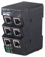 OMRON INDUSTRIAL AUTOMATION GX-JC06 Open Network Junction, EtherCAT, 6 Port, 0.17 A, 24 VDC
