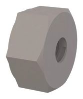 ESSENTRA COMPONENTS 0400440HNS Hex Nut, 4-40 Thread, Natural, Nylon 6.6