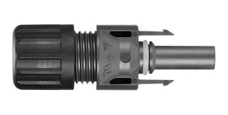 AMPHENOL INDUSTRIAL H4VFC0DM Photovoltaic / Solar Connector, w/o Contact, Female Cable Coupler, Plus, Cable Mount, IP65, IP68