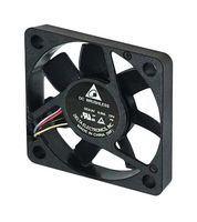 DELTA ELECTRONICS ASB0305HP-00 DC Axial Fan, 5 V, Square, 30 mm, 6.9 mm, Sleeve Bearing, 5.1 CFM