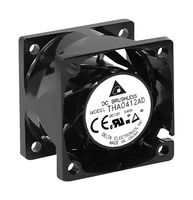 DELTA ELECTRONICS THA0412AD DC Axial Fan, 12 V, Square, 40 mm, 20 mm, Ball Bearing, 20.56 CFM
