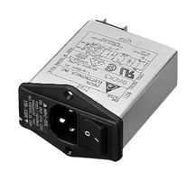 DELTA ELECTRONICS 06EK3M Filtered IEC Power Entry Module, IEC C14, Medical, 6 A, 250 VAC, 2-Pole Switch, Dual