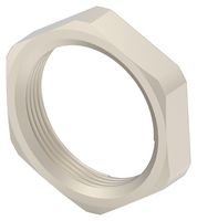 ENTRELEC - TE CONNECTIVITY 1SNG608011R0000 Locknut, 1/2" NPSL, Stainless Steel, Nickel, 5 mm