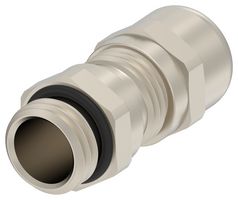 TE CONNECTIVITY - ENTRELEC 1SNG614001R0000 Cable Gland, M12 x 1.5, 3 mm, 6.5 mm, Brass, Metallic - Nickel Finish, IP68
