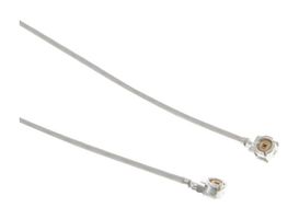 HIROSE / HRS U.FL-2LPHF6-088N1T-A-500 RF / Coaxial Cable Assembly, 19.7 ", 500 mm, 1.37mm, U.FL Right Angle Plug, U.FL Right Angle Plug