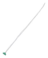 HARWIN G125-MC11005M1-0450L Cable Assembly, Black / Green, Gecko Screw Lock Plug to Free End, 10 Positions, 1.25 mm, 2 Row
