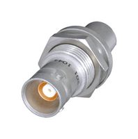 TROMPETER - CINCH CONNECTIVITY BJ79C-201 RF / Coaxial Connector, Twinax / Triax Coaxial TRB, Straight Bulkhead Jack, Crimp, M17/176-00002