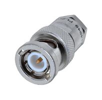 TROMPETER - CINCH CONNECTIVITY PL20-1 Conector Coaxial / RF, BNC Coaxial, Macho Recto, Crimpado, 50 ohm, RG58, Latón