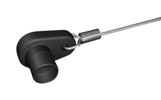 ODU-USA 702.645.097.002.945 Dust Cap / Cover, Black, Protective Cap, ODU G6 and G8 Size 2 Receptacles, Aluminum Body
