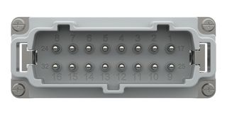 LAPP 10194000 Heavy Duty Connector, EPIC HBE Series, Insert, 16 Contacts, 16B, Plug, Screw Pin