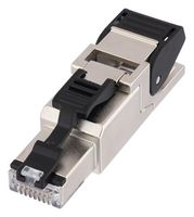 LAPP 21700600 Modular Connector, RJ45 Plug, 1 x 1 (Port), 8P8C, Cat6a, IP20, Cable Mount