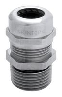 LAPP 53112035 Cable Gland, M25 x 1.5, 9 mm, 17 mm, Brass, Metallic - Nickel Finish