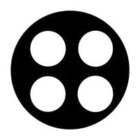 LAPP 53320430 Seal Insert, SKINTOP Series M20 Cable Glands, 4 Boreholes, 16.6mm, Black, NBR, SKINTOP DIX-M Series