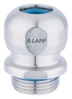 LAPP 53806744 Cable Gland, M40 x 1.5, 19 mm, 28 mm, Stainless Steel, Metallic - Unfinished