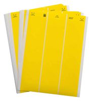 BRADY LAT-21-747-1-YL Label, Identification, Laser Printable, 25.4 mm, 63.5 mm, Polyester, Yellow