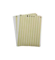 BRADY LAT-29-652-10 Label, Identification, Laser Printable, 5.08 mm, 16.51 mm, Polyamide, Amber