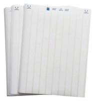 BRADY LAT-29-747-10 Label, Identification, Laser Printable, 5.08 mm, 16.51 mm, Polyester, White