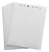 BRADY LAT-32-759-1 Label, Identification, Laser Printable, 22.86 mm, 76.2 mm, Paper, White