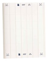 BRADY LAT-39-799-1 Label, Identification, Laser Printable, 36.5 mm, 25.4 mm, Nylon Cloth, White