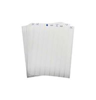 BRADY LAT-4-410-10 Label, Identification, Laser Printable, 6.35 mm, 20.32 mm, Polyolefin, White