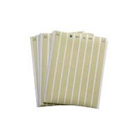 BRADY LAT-4-652-10 Label, Identification, Laser Printable, 6.35 mm, 20.32 mm, Polyamide, Amber