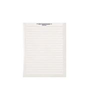 BRADY LAT-44-707-2.5 Label, Identification, Laser Printable, 9.53 mm, 91.44 mm, Polyester, White