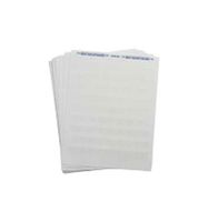 BRADY LAT-50-361-1 Label, Identification, Laser Printable, 25.4 mm, 19.05 mm, Self-laminating Polyester, White