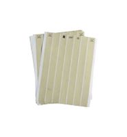 BRADY LAT-6-652-10 Label, Identification, Laser Printable, 6.35 mm, 25.4 mm, Polyamide, Amber