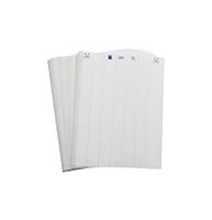 BRADY LAT-7-410-10 Label, Identification, Laser Printable, 12.7 mm, 25.4 mm, Polyolefin, White