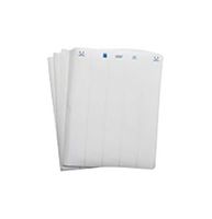 BRADY LAT-9-747-10 Label, Identification, Laser Printable, 6.35 mm, 38.1 mm, Polyester, White