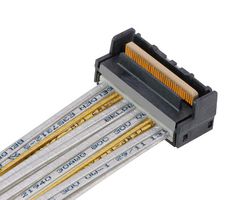 MOLEX 2166111128 Cable de Computadora, 16x PCIe Gen5, Mini plug Cool Edge de 90° y 124 posiciones