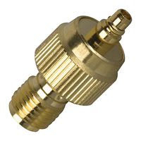 AMPHENOL RF 242141 RF / Coaxial Adapter, SMA, Jack, MMCX, Plug, Straight Adapter, 50 ohm