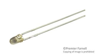 KINGBRIGHT L-934MBC LED, Low Power, Blue, Through Hole, T-1 (3mm), 20 mA, 3.8 V, 466 nm