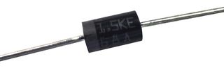 STMICROELECTRONICS 1.5KE30CA TVS Diode, Transil 1.5KE Series, Bidirectional, 25.6 V, 41.5 V, Axial Leaded, 2 Pins