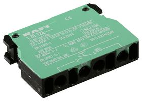RAFI 5.00.100.140/0000 Bloque de Contactos, 6 A, 250 V, 1 Polo, Atornillable