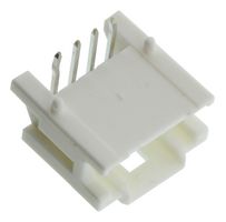 MOLEX 55935-0410 Pin Header, Wire-to-Board, 2 mm, 1 Rows, 4 Contacts, Through Hole Right Angle