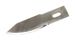 AVEN 44228 Precision Blade, No #25, Fit K2 & K5 Knife Handle, Carbon Steel, 100 Pack Quantity
