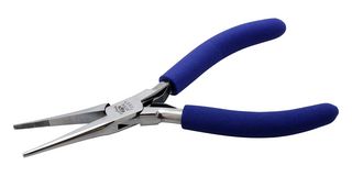 AVEN 10333 Pliers, Chain Nose, Serrated Jaw, 6" Length