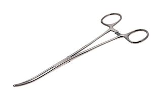 AVEN 12020 Scissors, Curved Hemostat, 203.2 mm, 8 ", Stainless Steel