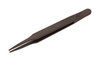 AVEN 18531 Tweezers, Component Handling/ESD, Style 702A, 5" Overall Length, Carbon Fiber Reinforced Plastic