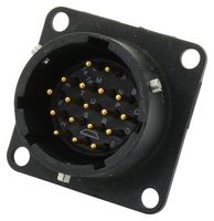 AMPHENOL INDUSTRIAL PT02A-14-18P(025) Circular Connector, PT Series, MIL-DTL-26482 Series I, Box Mount Receptacle, 18 Contacts