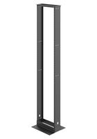 NVENT HOFFMAN EDR19FM51U6 19IN RACK 8FT 51U 6IN BLK ROHS COMPLIANT: YES
