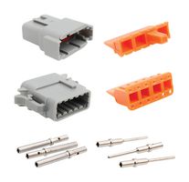 AMPHENOL SINE/TUCHEL ATM12PS-CKIT Connector Kit, Field Termination